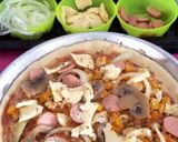 Foto langkah ke 6 dari resep Homemade Pizza super easy but kane.