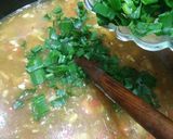 A picture of step 9 of Hot and sour soup.