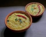 A picture of step 5 of Ven Pongal - a popular Indian breakfast.