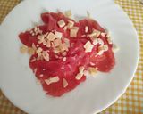 Foto del paso 9 de la receta: Spaghetti o Espaguetis con crema de calabacín y almejas frescas o de conserva