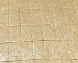 A picture of step 2 of Sesame seeds and groundnuts vadi.