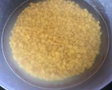 A picture of step 1 of Daal Tadka.