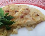 A picture of step 6 of Keto Spanish Tortilla without Potatoes 🥘.
