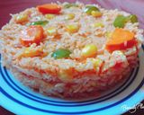 A picture of step 1 of Instant Fried rice.