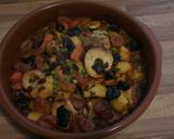 A picture of step 1 of Tajine with Chicken and Tutti Frutti.