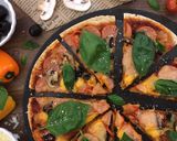 Gambar langkah 4 resipi Pizza Pepperoni Ayam#phopbylinimohd #batch18.