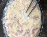 Foto del paso 7 de la receta: Quiche de masa de hojaldre con lacón y queso