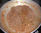A picture of step 4 of Spicy dry fry mince meat #4weekschallenge.