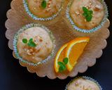 A picture of step 6 of Orange, Walnut & Wheat flakes Muffins.
