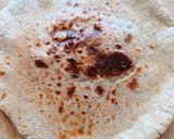 A picture of step 3 of Mix flour Rotla.