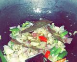 A picture of step 7 of Lauki/ kaddu ke koftey.