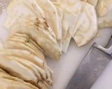 A picture of step 1 of Celeriac Dauphinois.