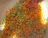 A picture of step 2 of Cheap (vegan) white bean soup.