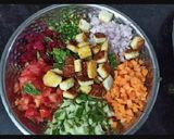 A picture of step 5 of Protein Sprouts Salad.