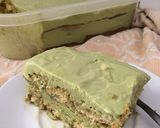 Foto langkah ke 11 dari resep Matchamisu (Matcha Tiramisu).