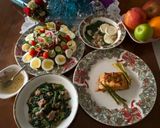 A picture of step 6 of 3 Spinach Dishes.