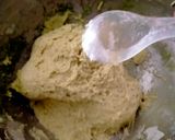 Foto langkah ke 3 dari resep Matcha Bun Mozzarella.