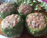 Foto del paso 3 de la receta: Alcachofas rellenas en 'colorao'