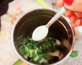 A picture of step 2 of Cucumber mint cooler.