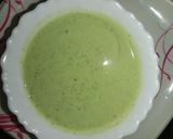 A picture of step 3 of Coriander Raita.