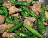 糯米椒炒雞腿肉的食譜步驟5照片