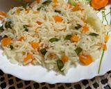 A picture of step 2 of Zero oil chole chawal.