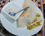 आलू मसाला डोसा (aloo masala dosa recipe in Hindi) रेसिपी चरण 5 फोटो