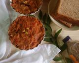 A picture of step 6 of Bread tomato upma.