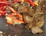 Foto langkah ke 2 dari resep Nasi Goreng Daging Bumbu Rendang.