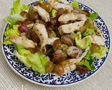 Hình bước làm 4 của món Salad nho