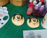 Foto langkah ke 4 dari resep Bakpao Lukis.