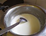 A picture of step 1 of Orange Rasmalai/ Khatti Mitti Paneer Bahar.