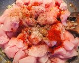 Csirkemellel töltött édesburgonya recept fázis 3 fotója