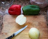 A picture of step 1 of Pasticho (Lasagna Style).