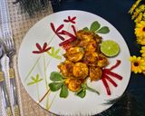 A picture of step 7 of Spicy Pan-Fried Prawns.
