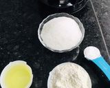 A picture of step 1 of Blended Rice Cake.