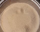A picture of step 1 of Kaju katli.