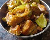 ड्राई हरे बैगन की सब्जी (Dry Green Eggplant Sabzi Recipe in Hindi) रेसिपी चरण 3 फोटो