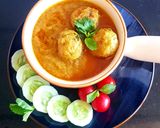 A picture of step 7 of Mutton Kofta Curry.