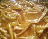 A picture of step 5 of Dal dhokli.