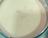 A picture of step 1 of Malai Steam Rava Cake.