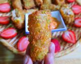Hình bước làm 4 của món Chả giò trái cây