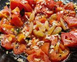 A picture of step 8 of Homestyle vegetarian plate meals.