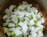 சௌசௌ குருமா(chow chow kurma recipe in tamil) ரெசிபி ஸ்டேப் 3 புகைப்படம்