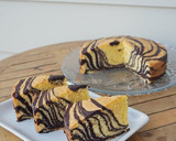 Foto langkah ke 9 dari resep Zebra Butter Cake.