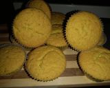 A picture of step 8 of Lemon flavored muffins.