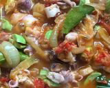 Foto langkah ke 6 dari resep Cumi Pedas Pete Endeus.