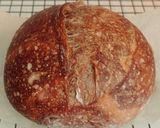 Foto langkah ke 20 dari resep Choco Swirl Sourdough Bread (Open Bake Method).