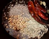 A picture of step 1 of Kolkata style Jhal Muri (Masala Muri / Sukha Bhel).