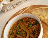 Une image de l'étape 4 de Lentilles à la marocaine.